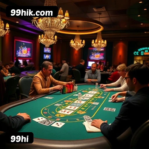 Jogos de Mesa Premium 99hi - Blackjack, Roleta, Baccarat